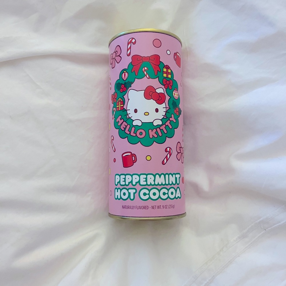 Hello Kitty Peppermint Hot chocolate